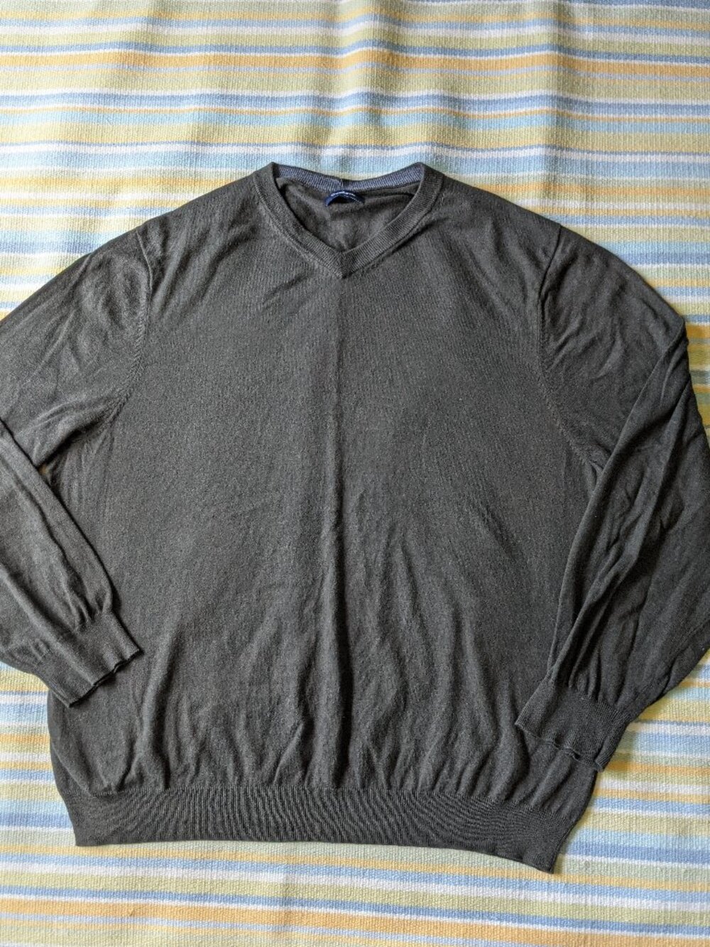 🛍️ BUNDLE ONLY | Croft & Barrow green vneck sweater 4XB 4XL